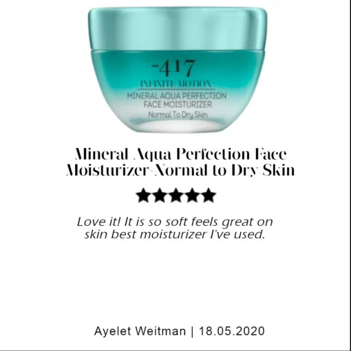 Mineral Aqua Perfection Face Moisturizer – Normal to Dry Skin (50ml)