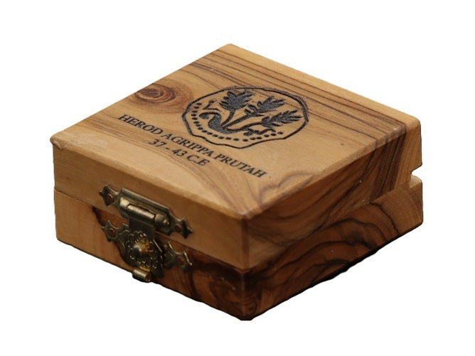 Herod Agrippa Prutah – Ancient Judean Coin (37–43 C.E.)