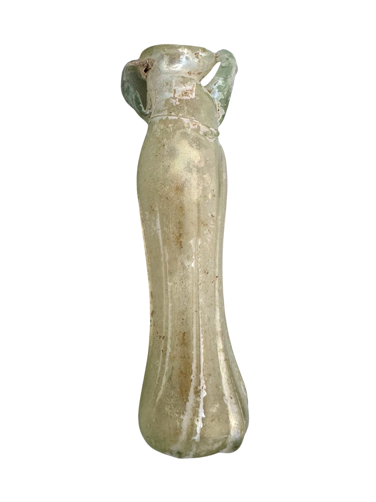 Ancient Roman Glass Cosmetic Bottle