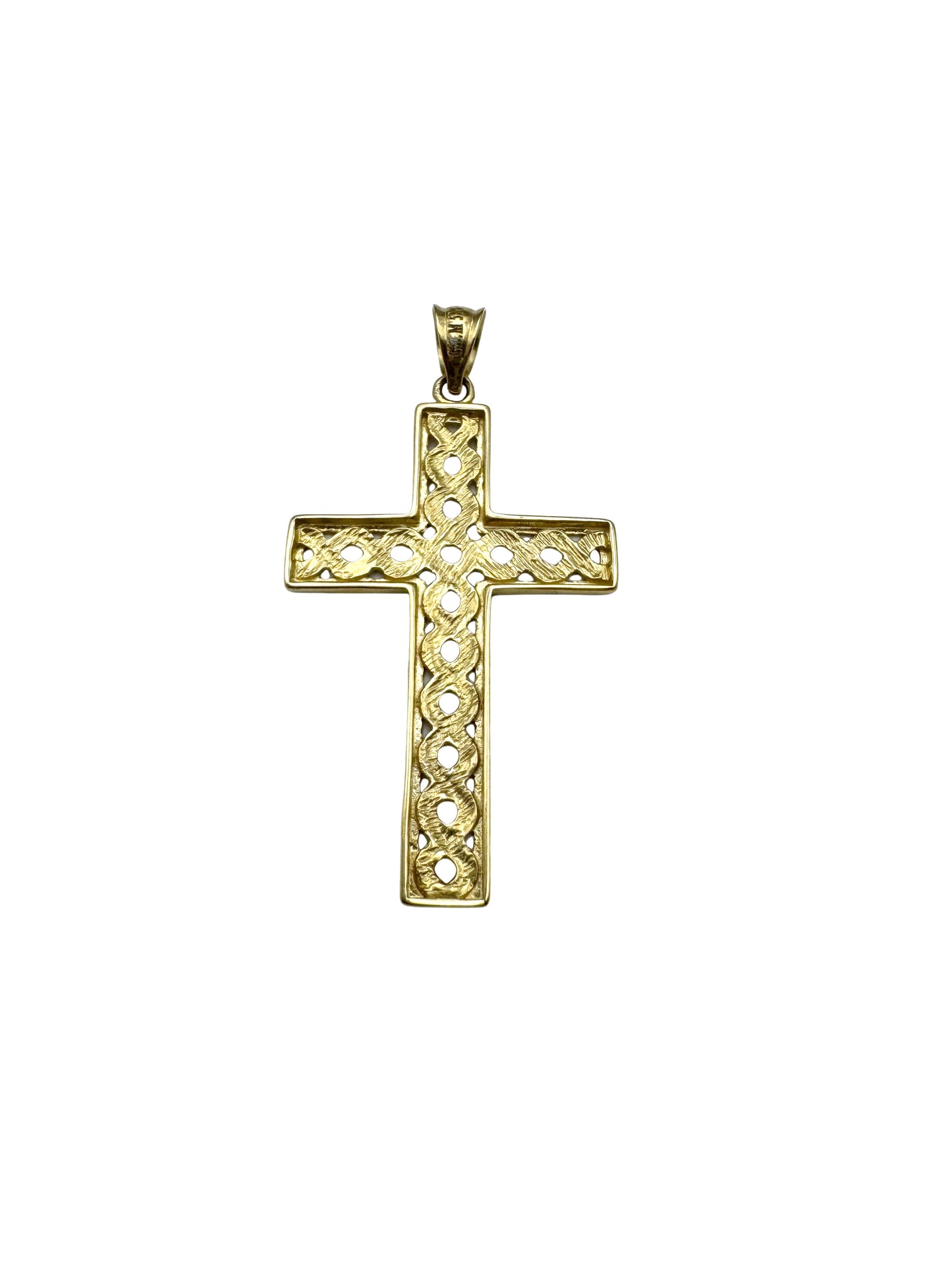 14K Gold Cross Pendant – A Fusion of Grace and Craftsmanship