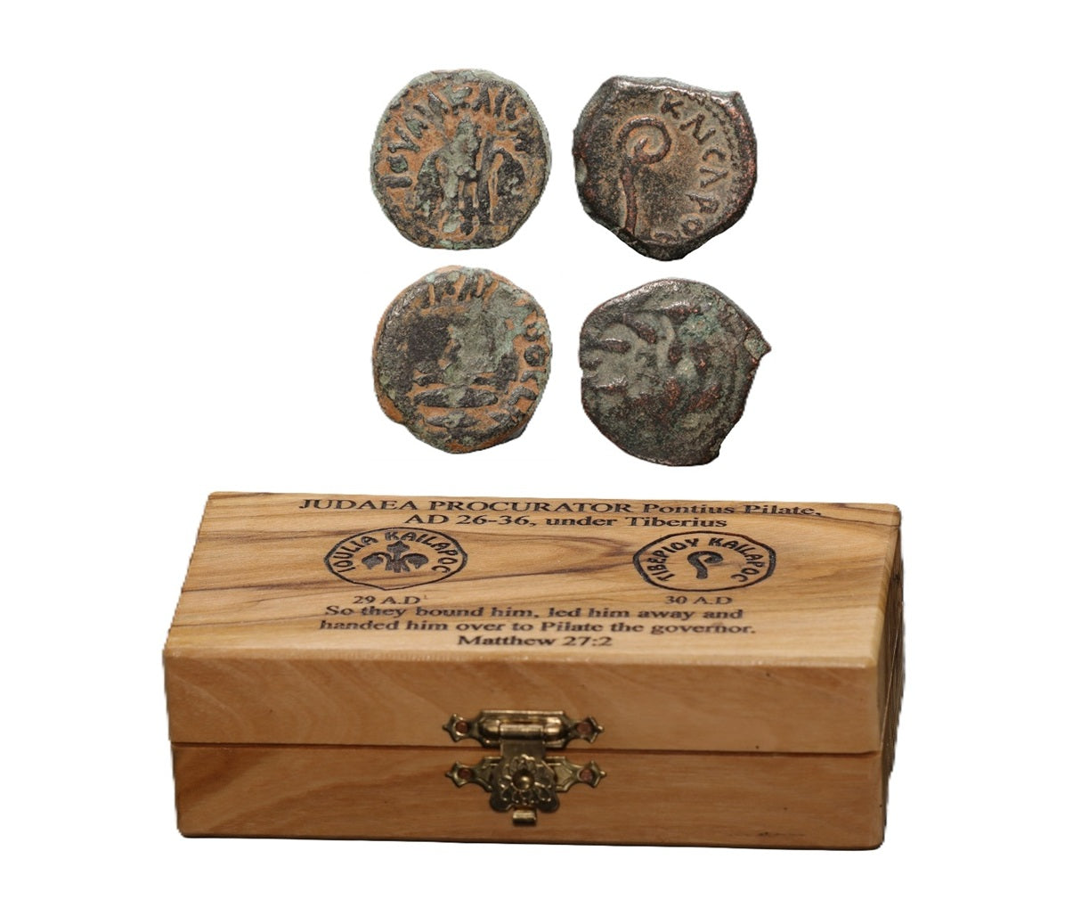 Pontius Pilate Coin Set – Judaea under Tiberius (AD 26–36)