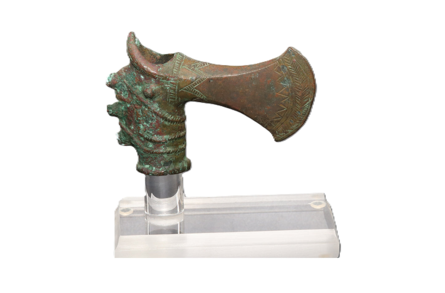 Luristan Bronze Axe Head Early 1st millennium B.C