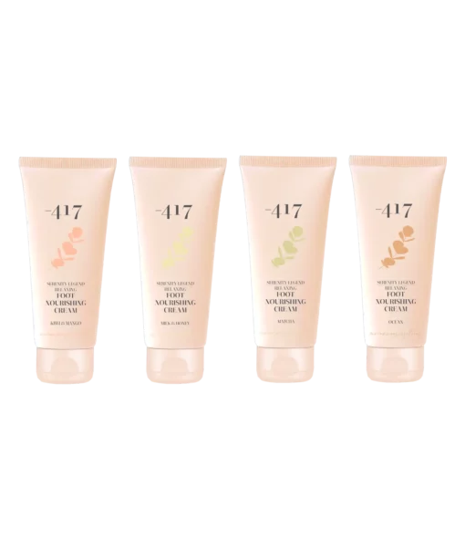 Value Set of Relaxing Nourishing Foot Cream in 4 Fragrances (400ml)