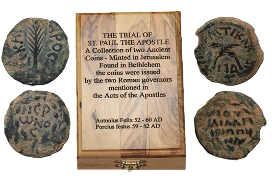 The Trial of St. Paul the Apostle – Ancient Coin Collection (52–62 AD)
