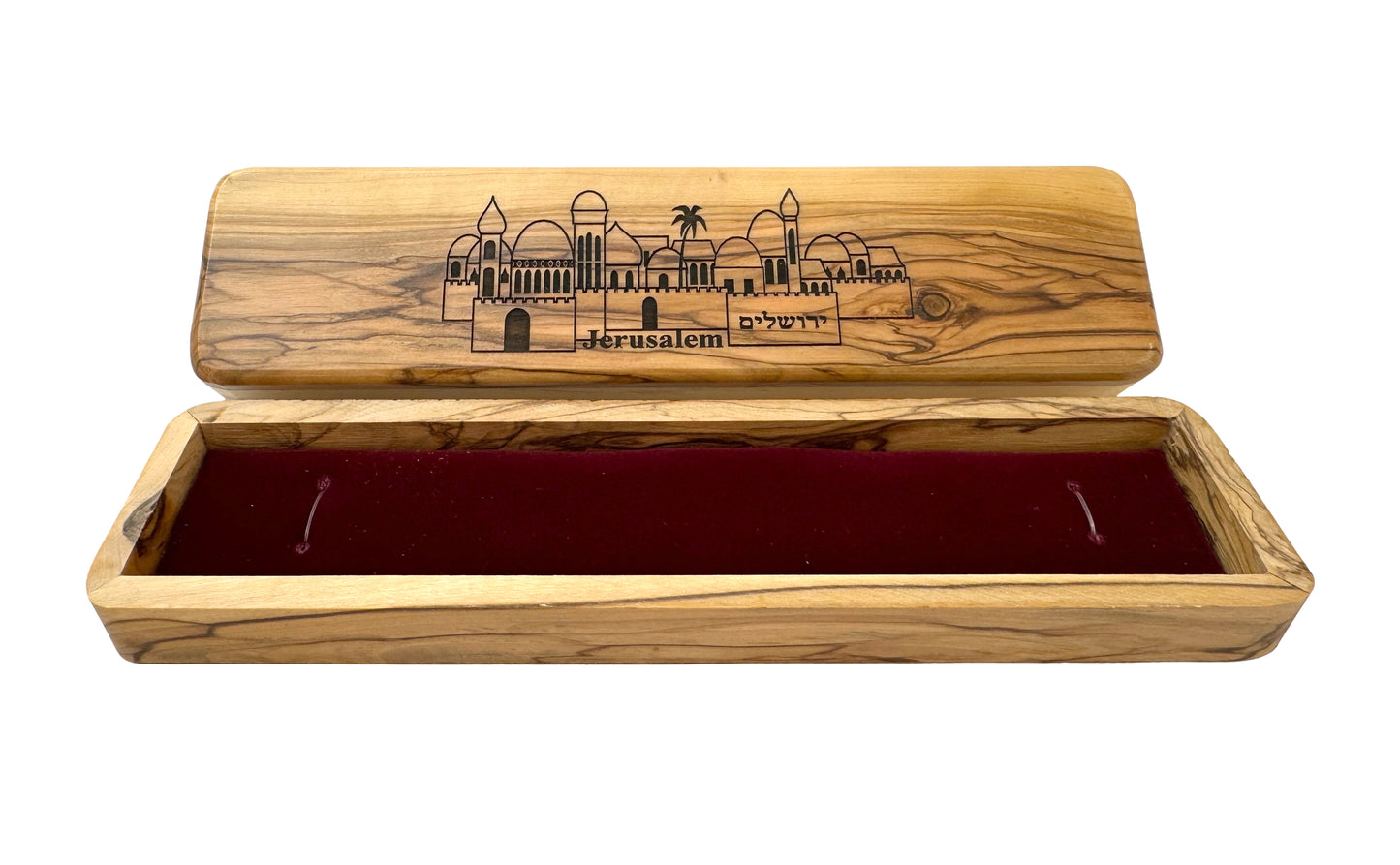 Handcrafted Olive Wood Pen Set