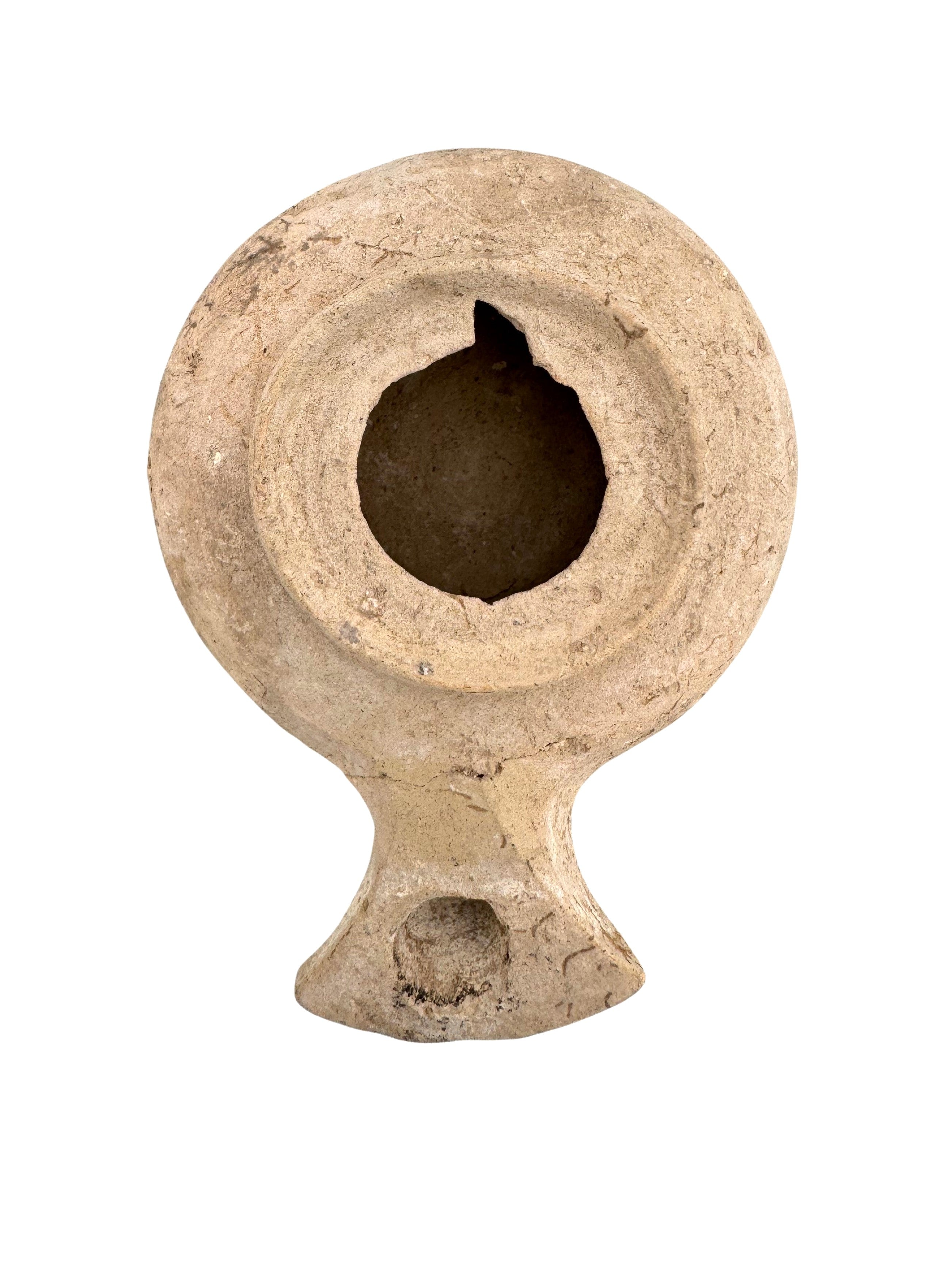 Ancient Terracotta Herodian Oil Lamp Time of Christ