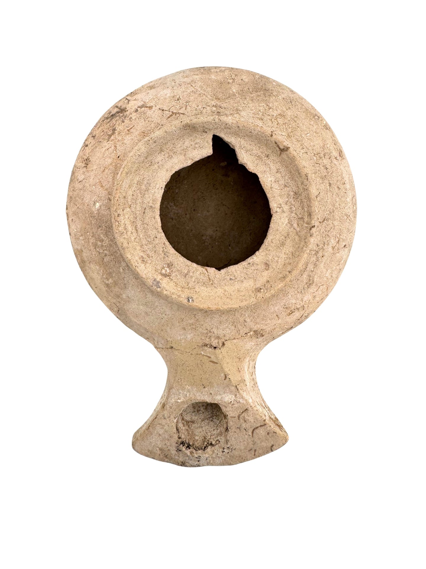 Ancient Terracotta Herodian Oil Lamp Time of Christ