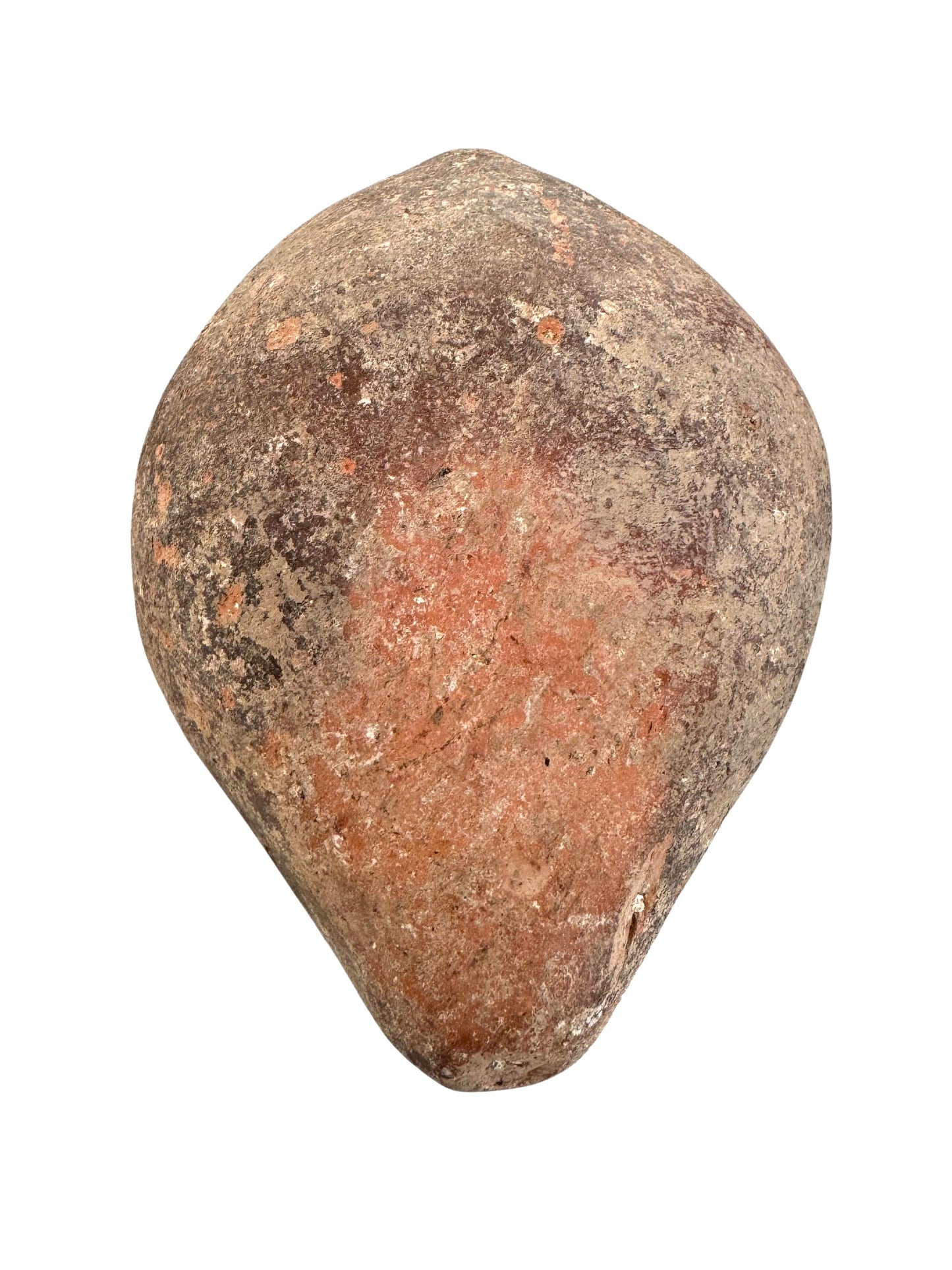 Terracotta Jewish Samaritan Decorated Oil Lamp