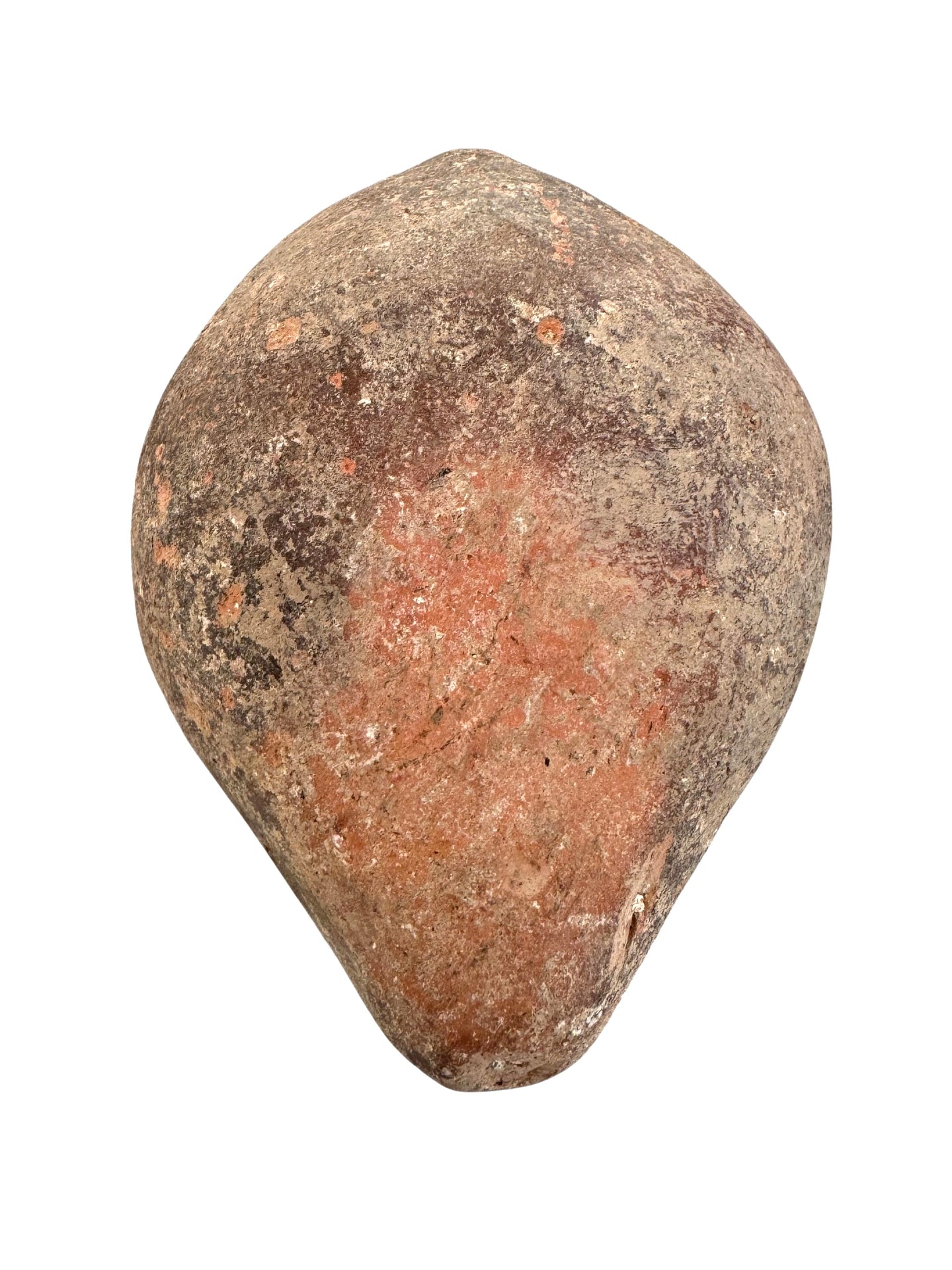 Terracotta Jewish Samaritan Decorated Oil Lamp