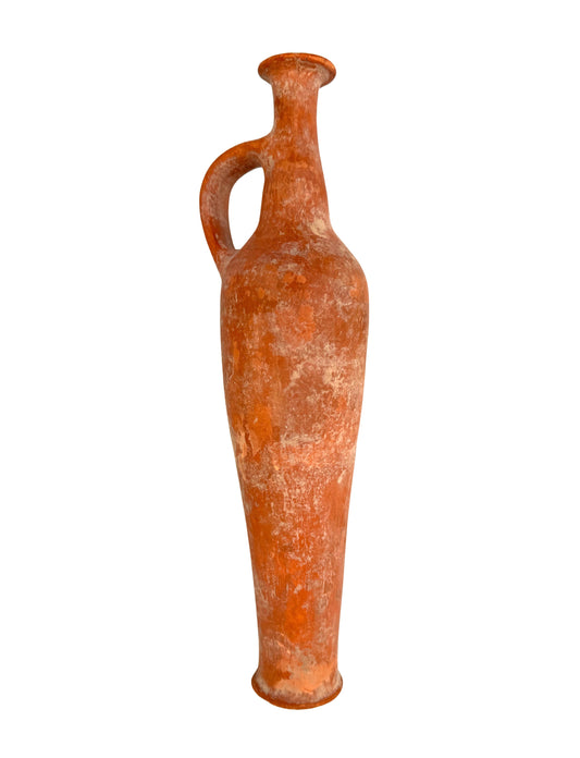 Red Slip Terracotta Late Bronze Age Spindle Bottle