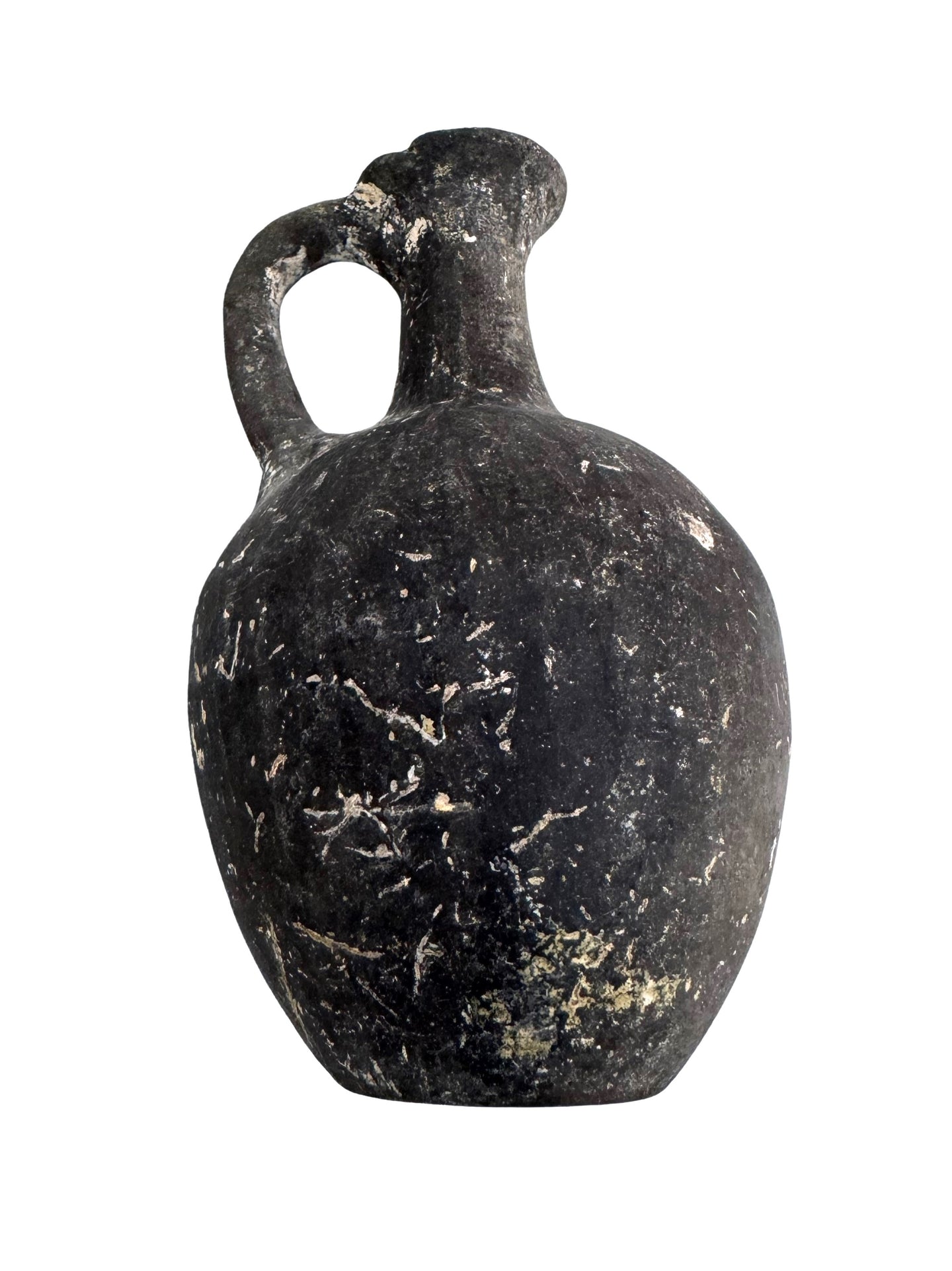 Black Clay Iron Age Oil Filler First Temple Period