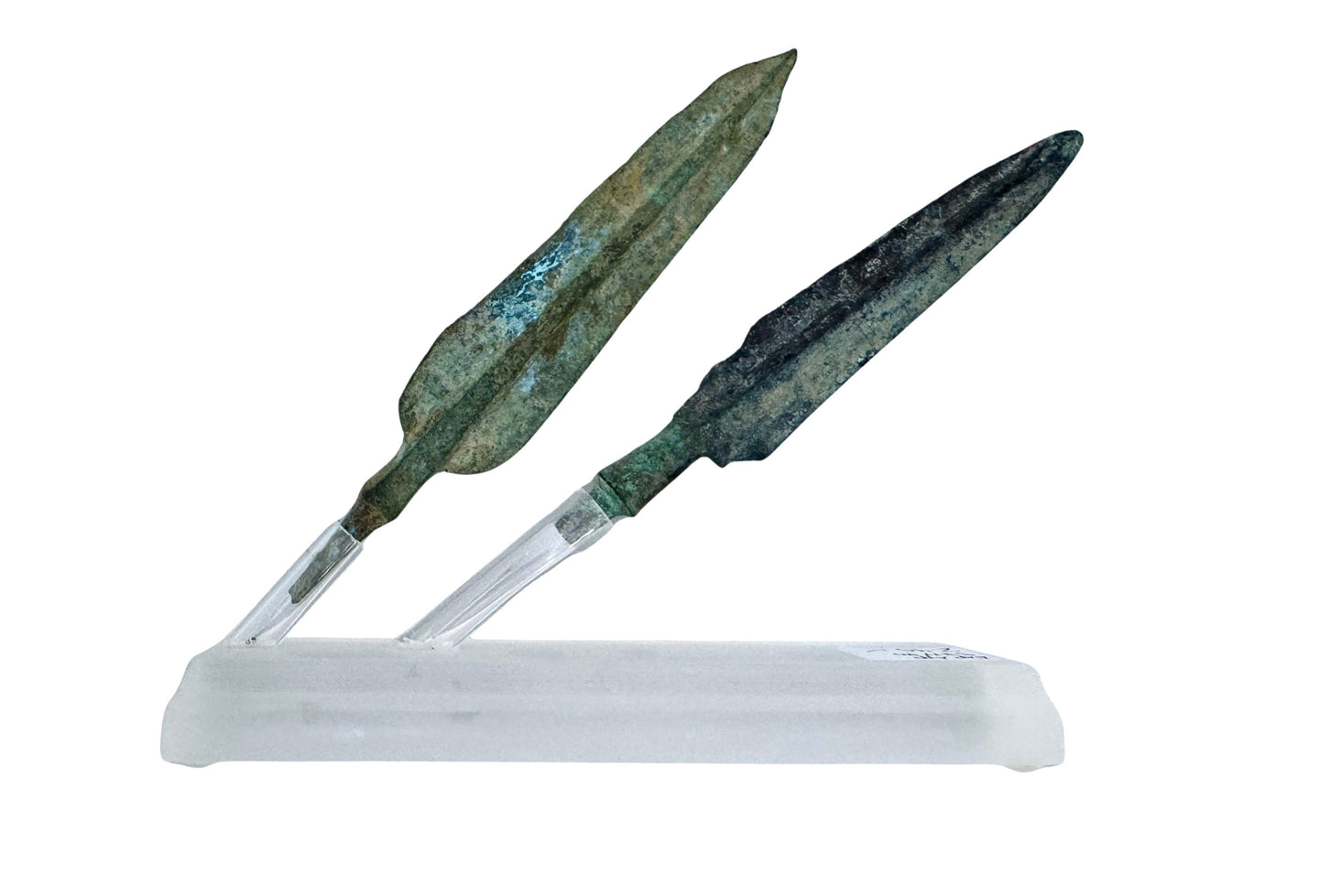 Set of two Bronze Luristan Arrow Heads