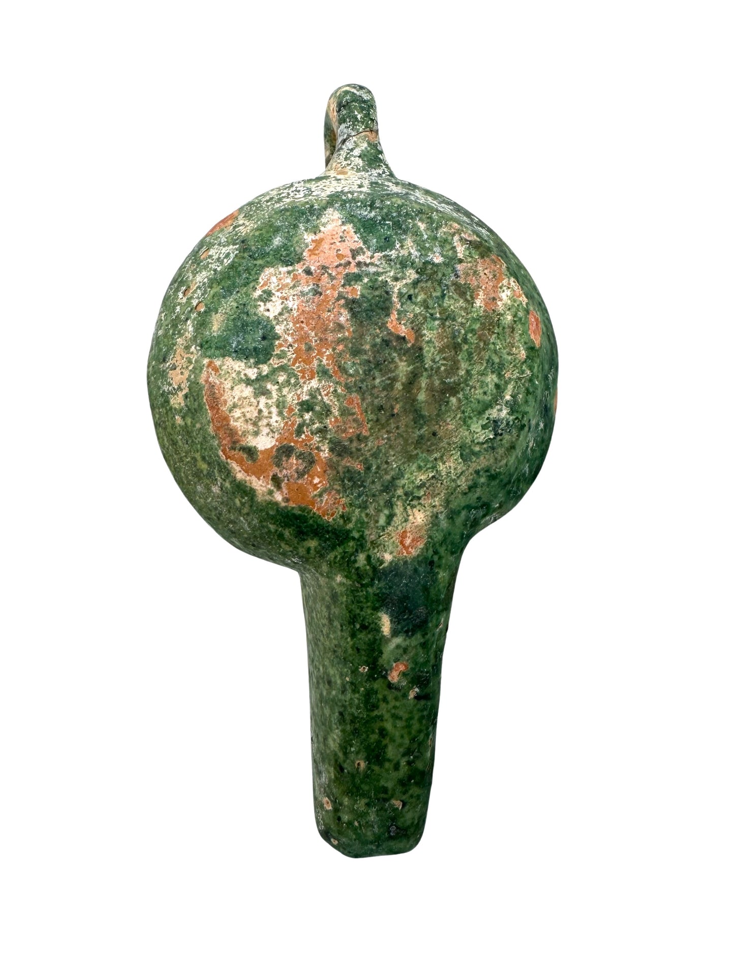 Ancient Islamic Clay Glazed Oil Lamp 1100 -1200 CE