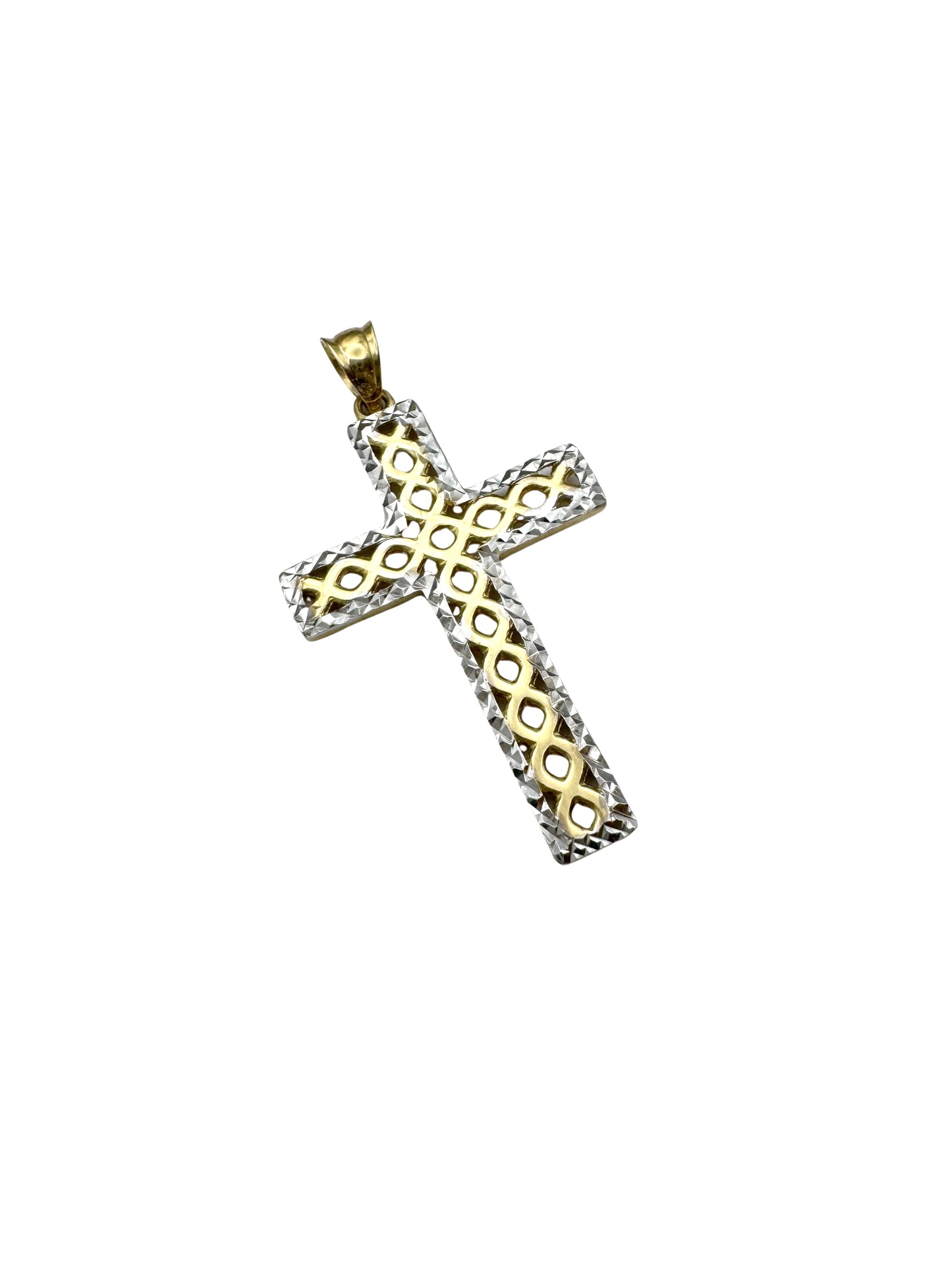 14K Gold Cross Pendant – A Fusion of Grace and Craftsmanship