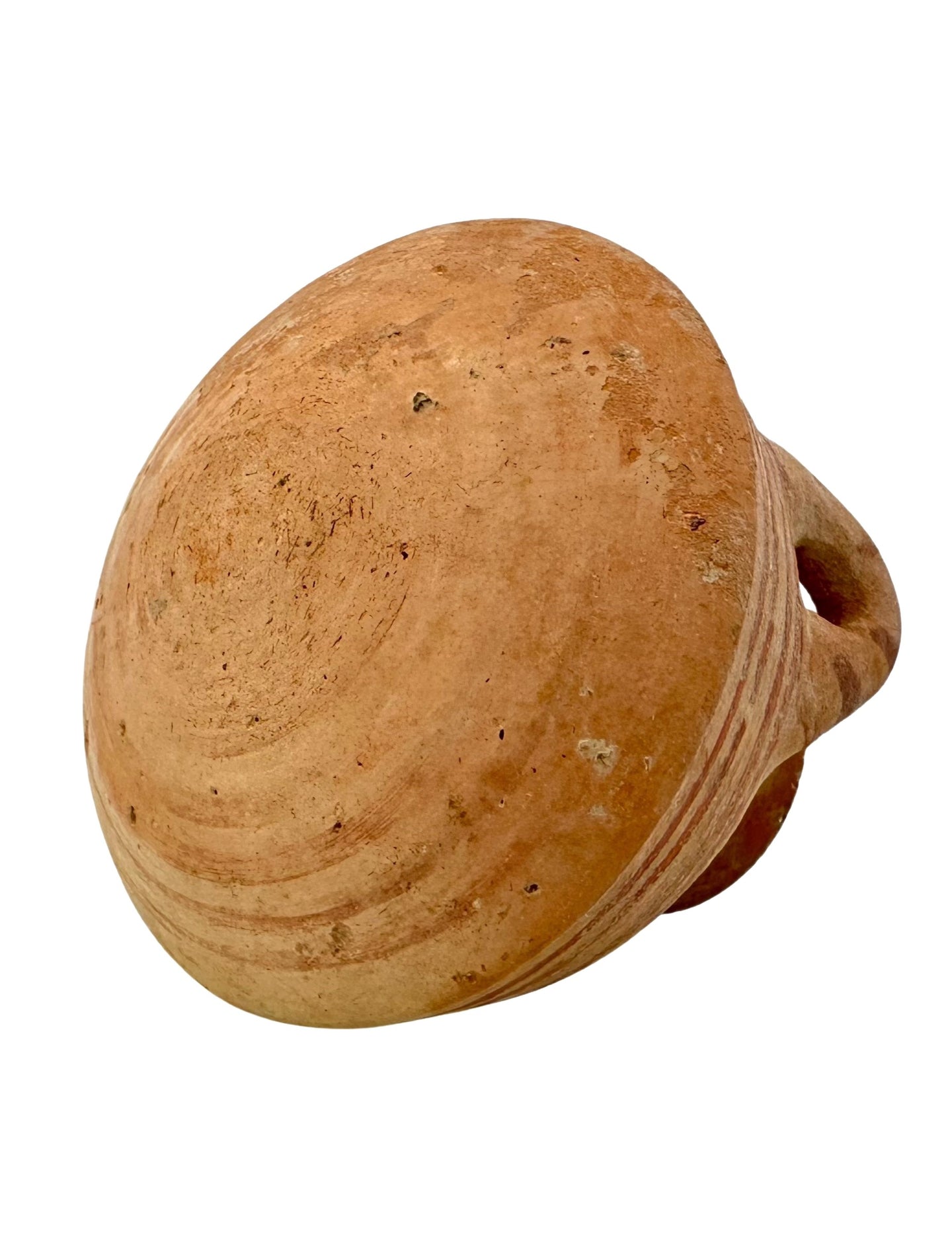 Ancient Terracotta Pyxis Highly Decorated