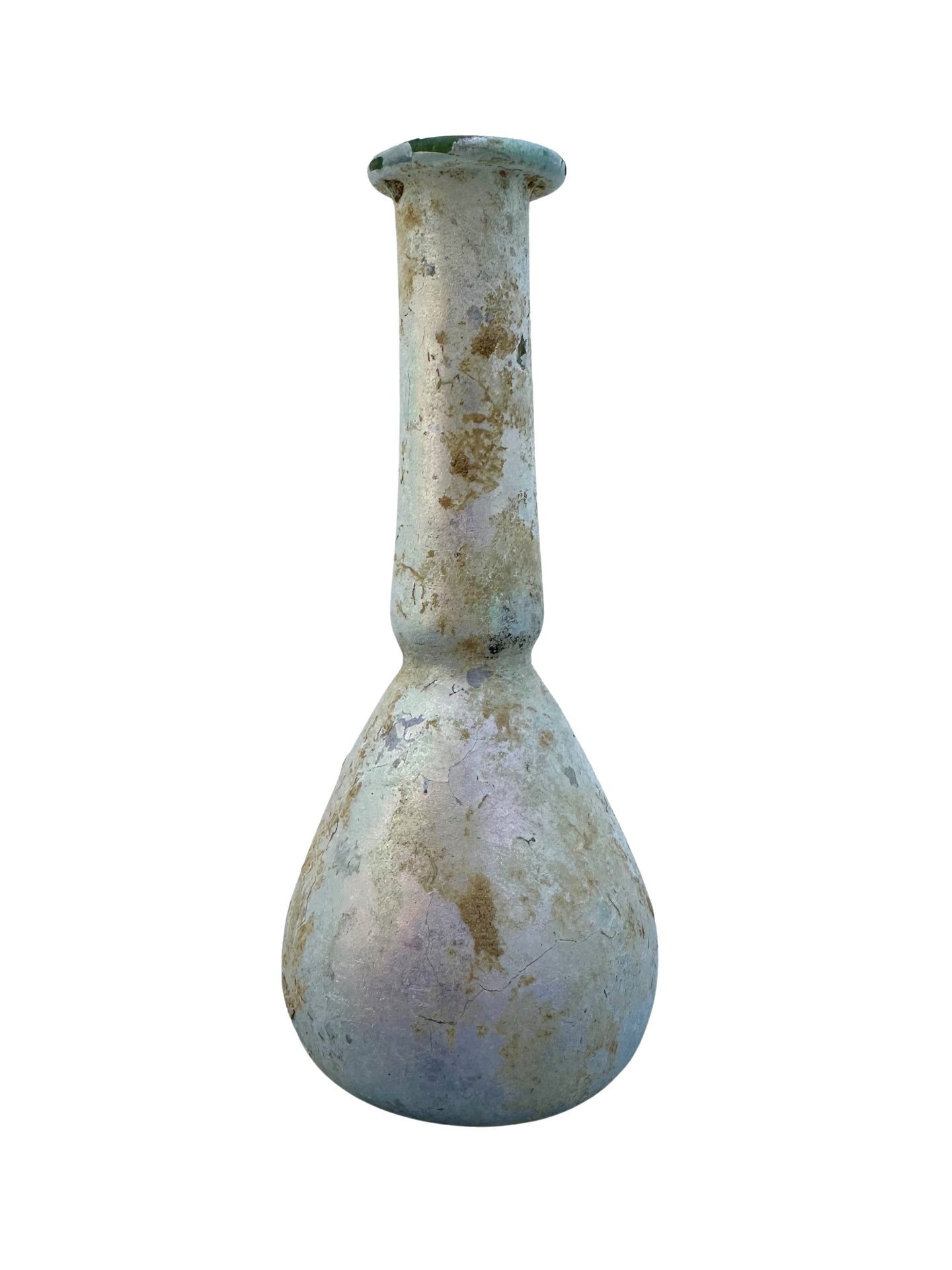 Ancient Roman Glass Cosmetic Flask