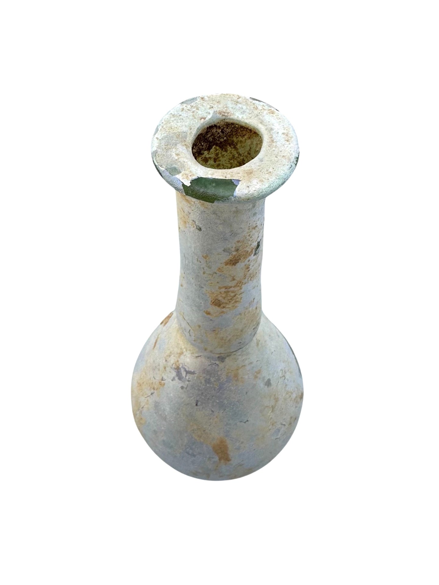 Ancient Roman Glass Cosmetic Flask