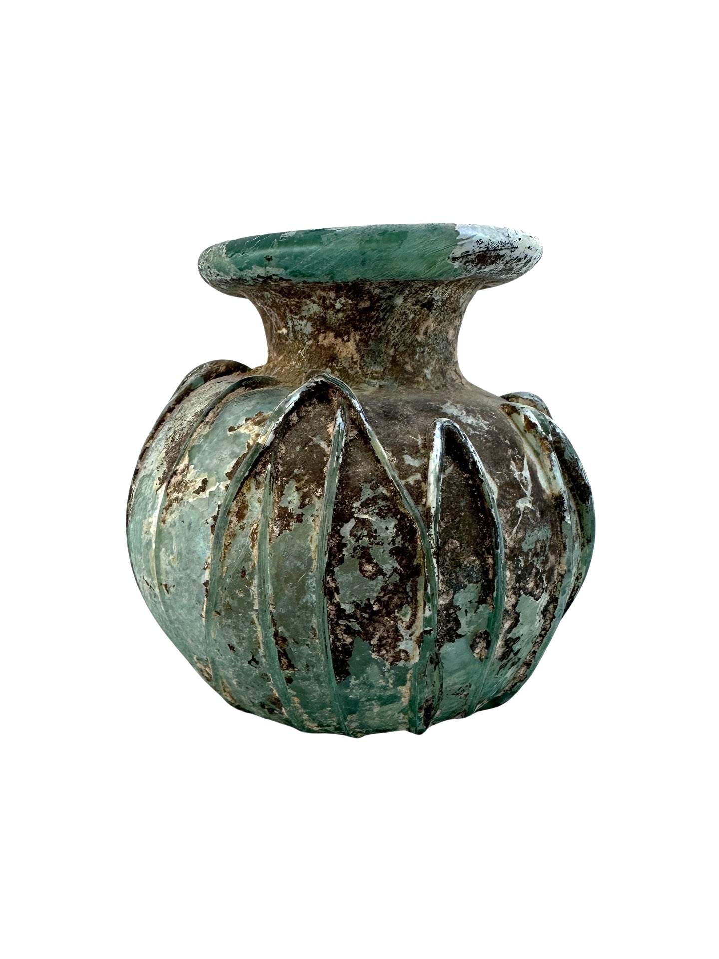 Ancient Roman Glass Cosmetic Pitcher Juglet