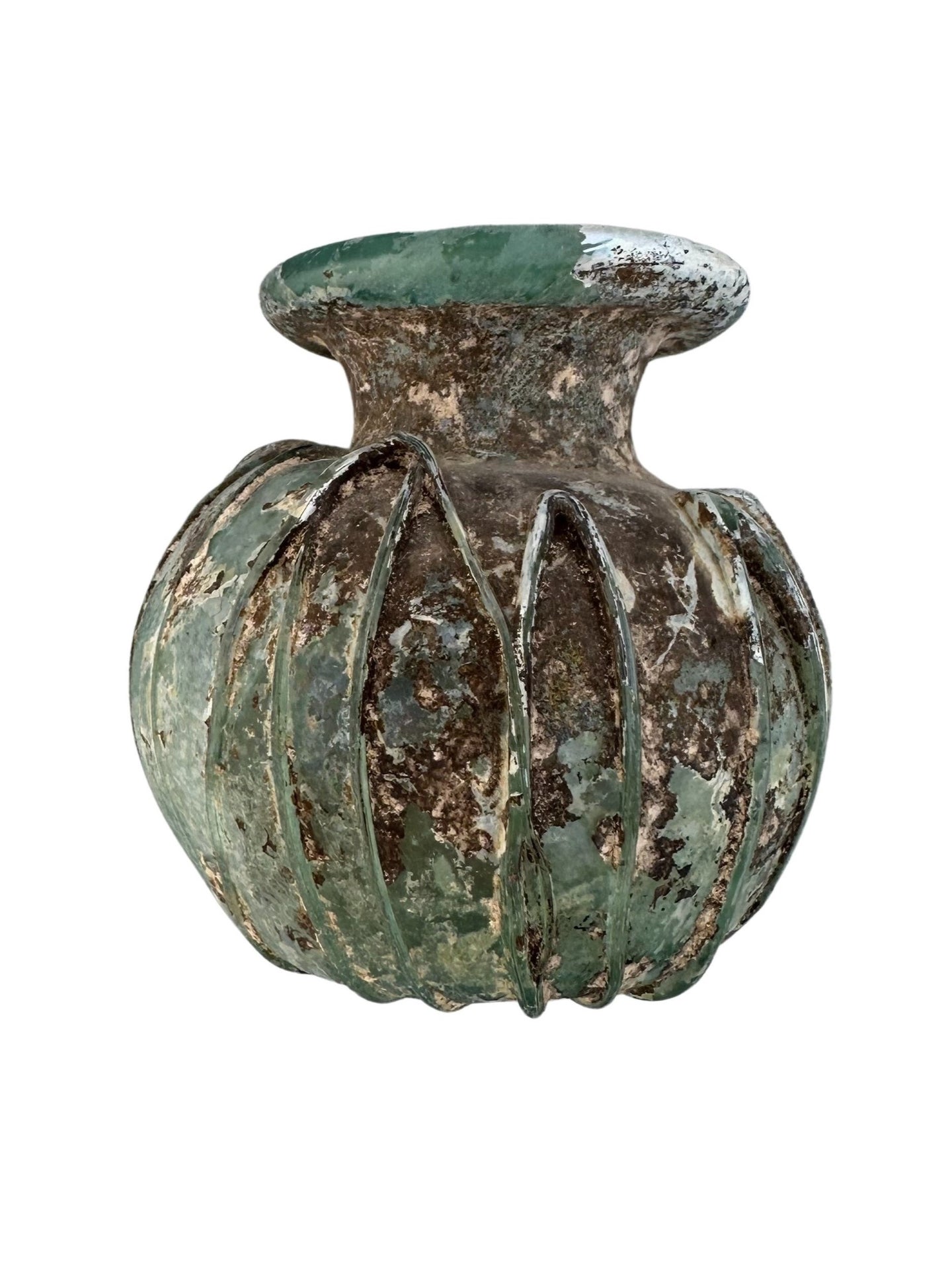 Ancient Roman Glass Cosmetic Pitcher Juglet