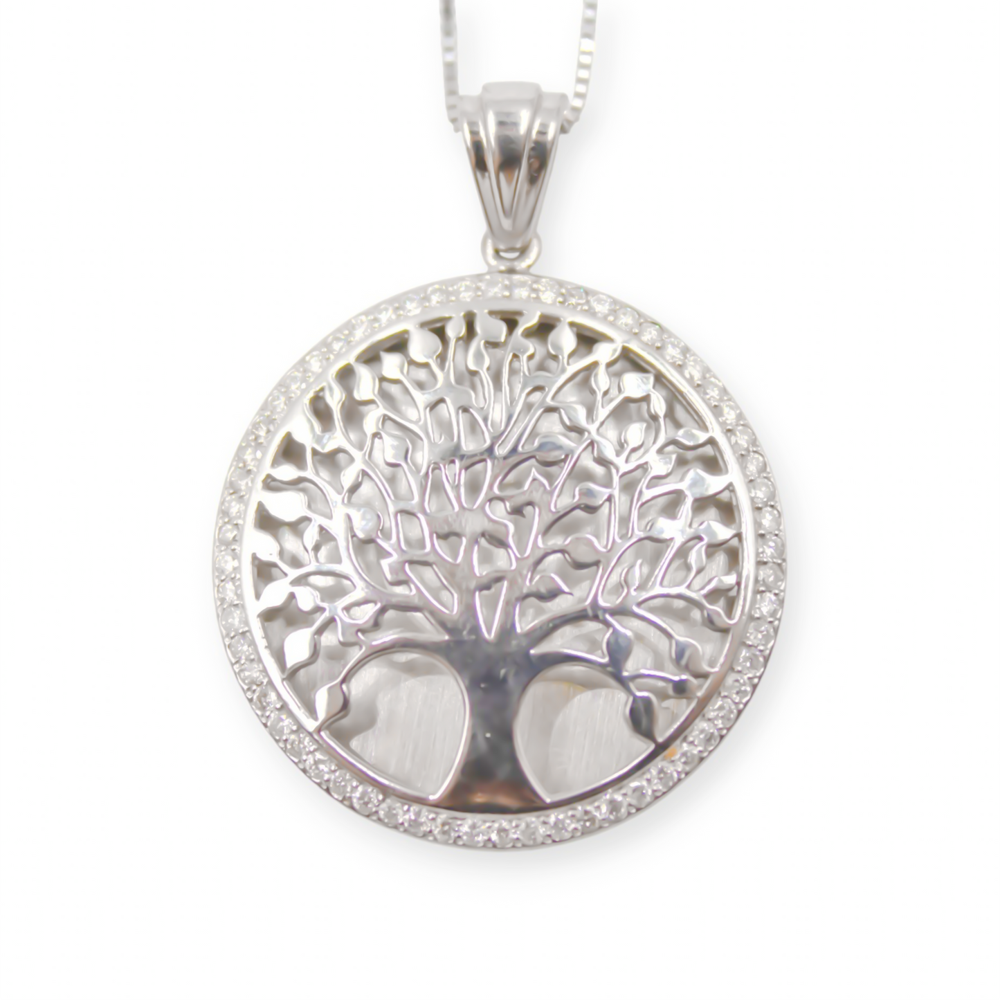 Tree of Life Pendant – 14K Gold & 60 Natural Diamonds