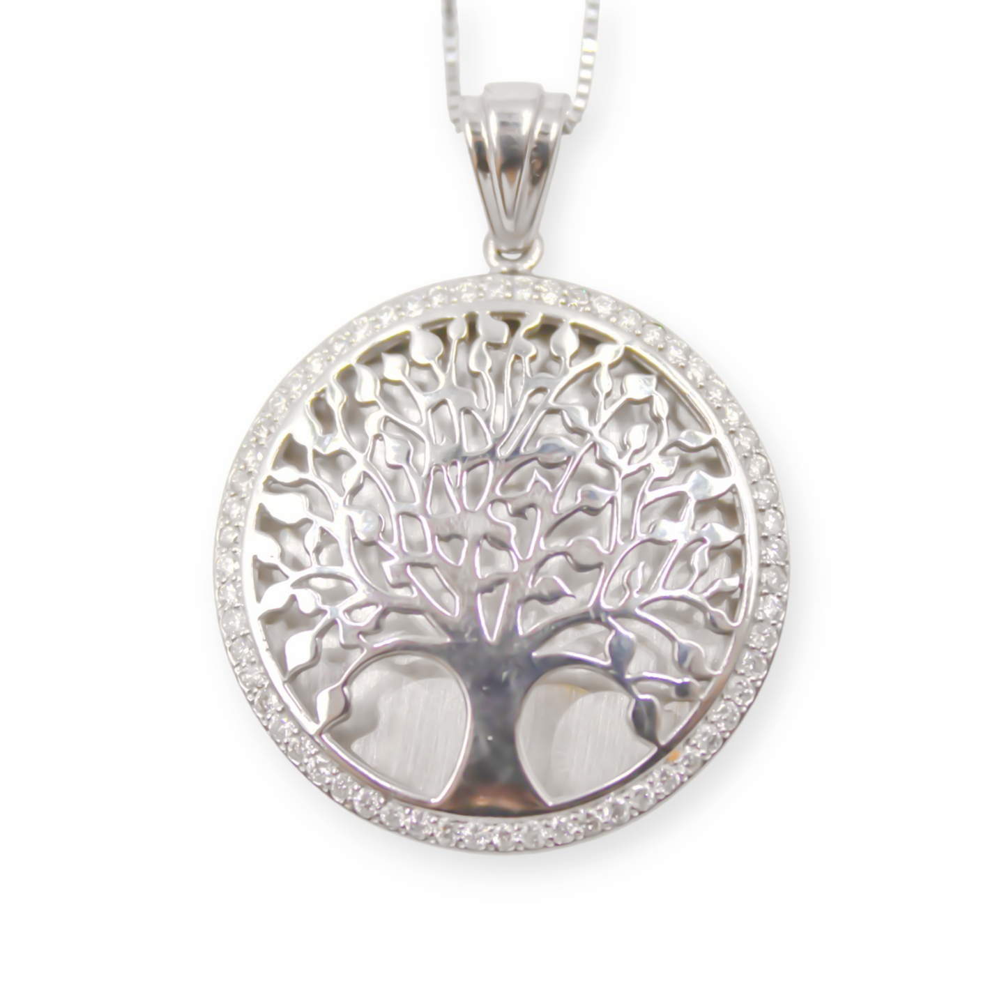 Tree of Life Pendant – 14K Gold & 60 Natural Diamonds
