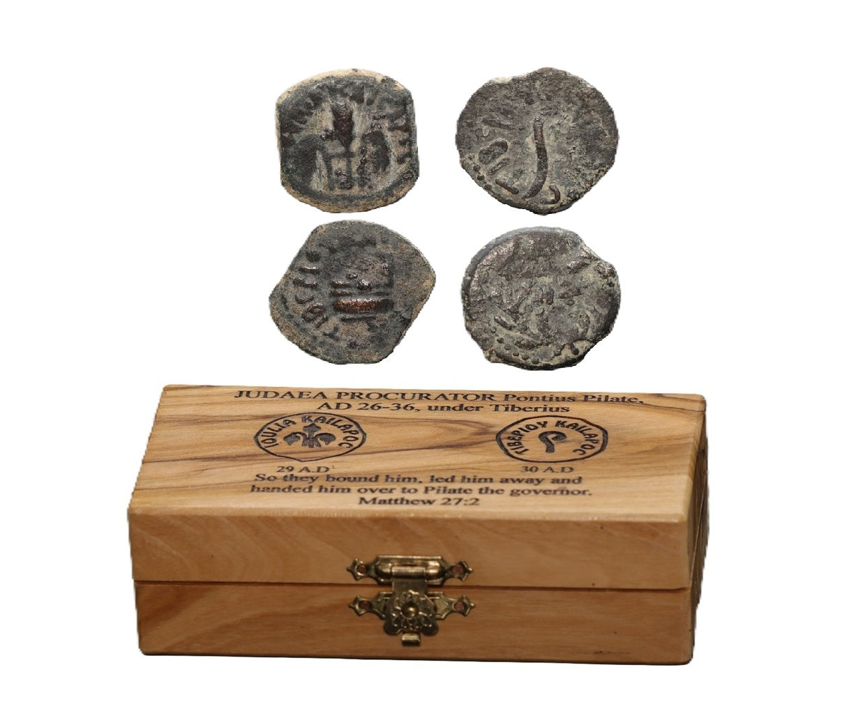 Pontius Pilate Coin Set – Judaea under Tiberius (AD 26–36)