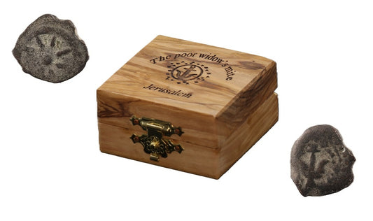 Widow's Mite - Authentic Ancient Biblical Bronze Coin from Judea