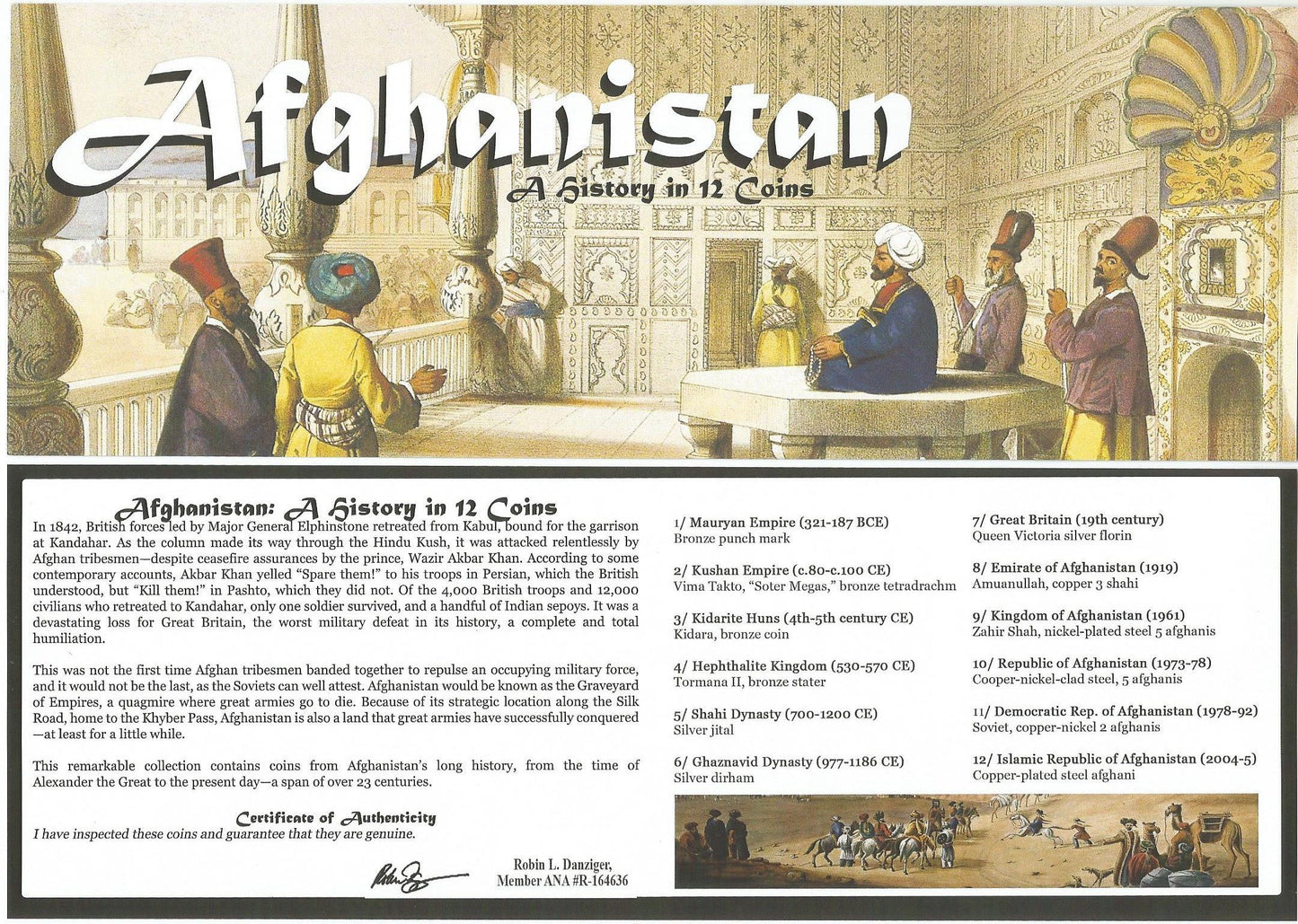 Afghanistan: A History in Coins (Twelve-Coin Boxed Set)