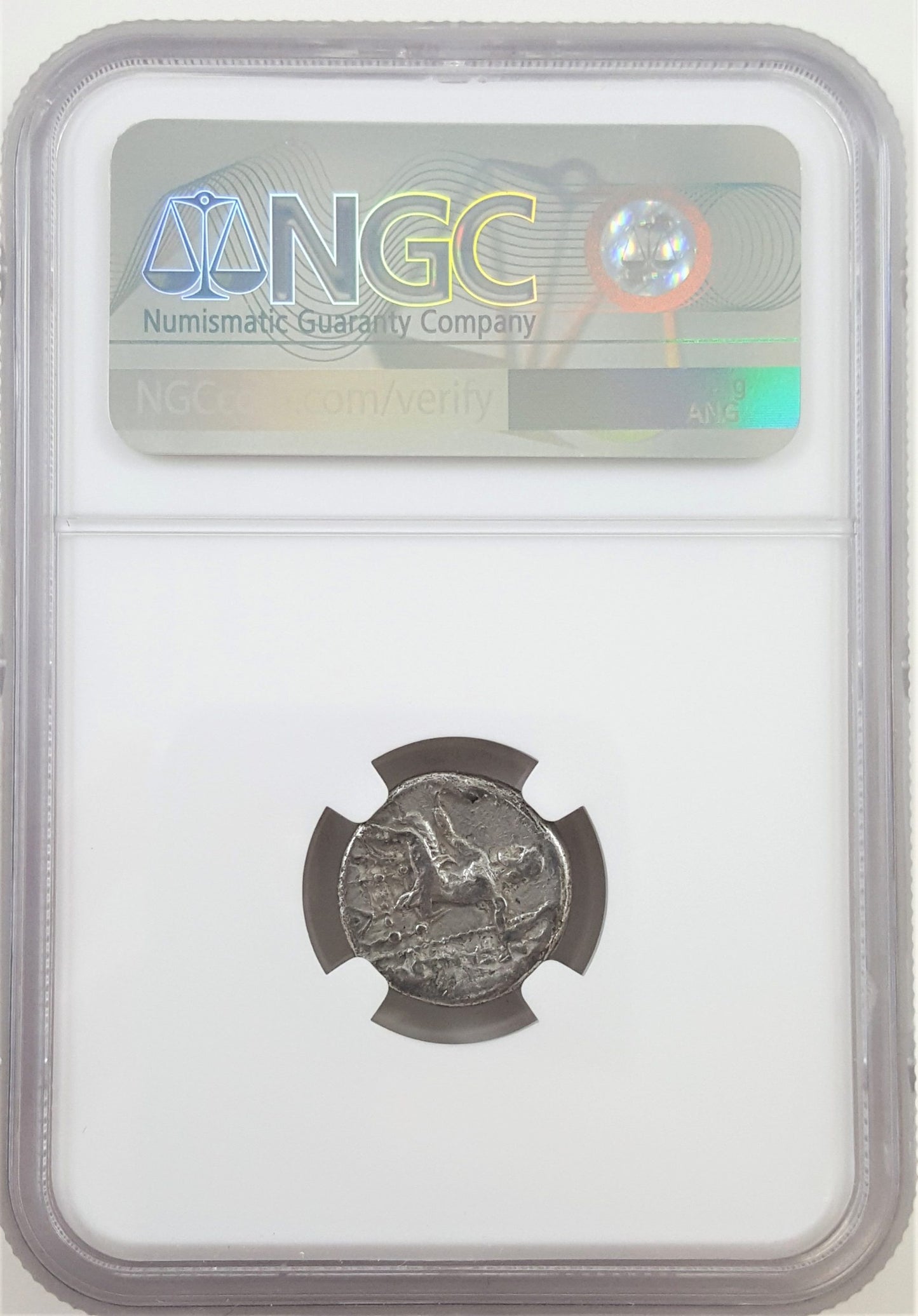 Ancient Greek, Macedonian Empire, Alexander the Great (336-323 BCE) NGC Certified Slab(CH-VF)