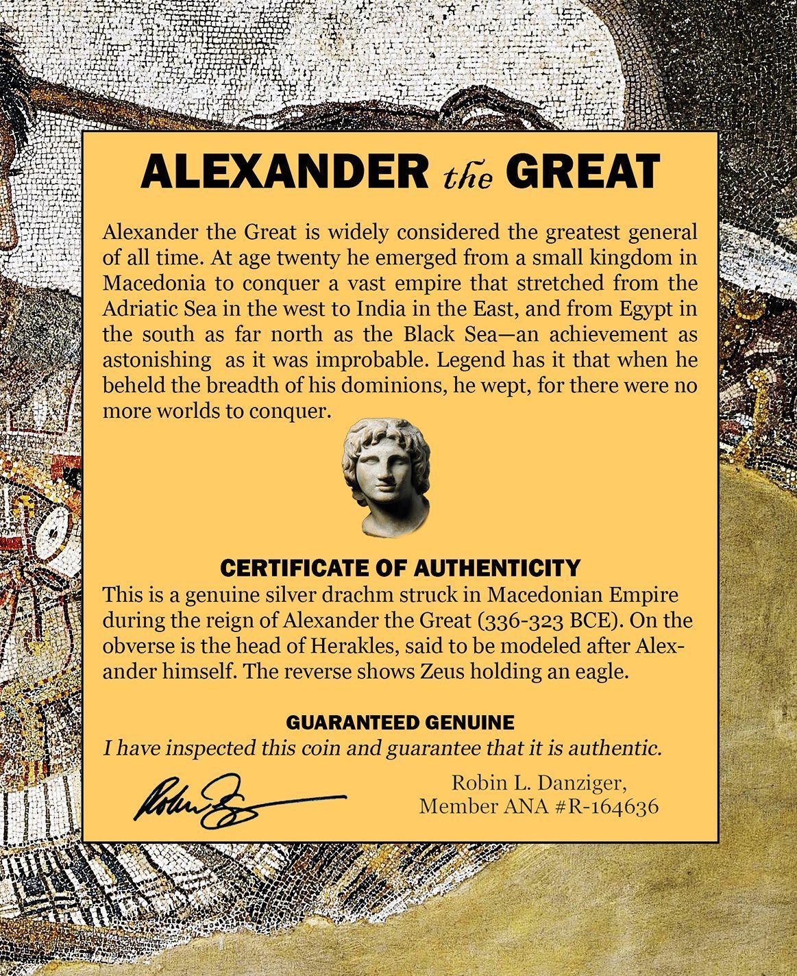 Ancient Greek, Macedonian Empire, Alexander the Great (336-323 BCE) NGC Certified Slab(F)