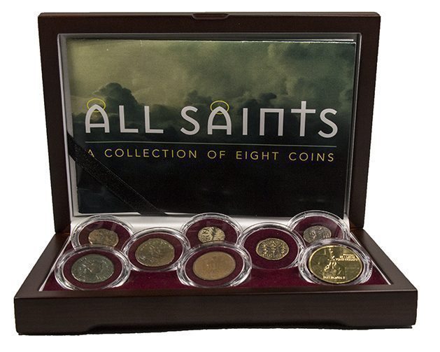 All Saints: A Collection of Eight Coins (Eight-Coin Box)