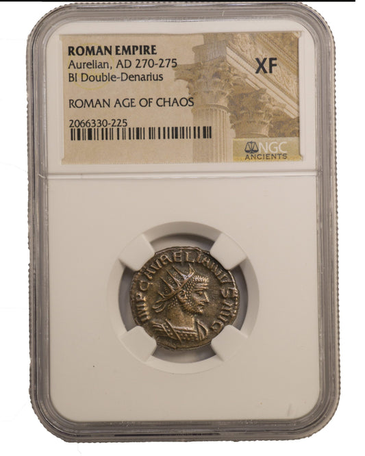 Roman AE of Aurelian (AD 270-275) NGC(XF)