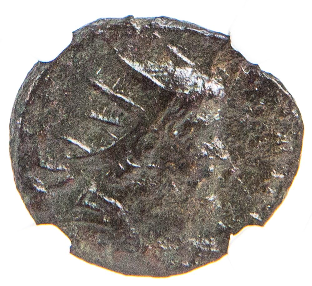 Roman AE of Aureolus NGC (AD268) Issued in the name of Postumus(VF)