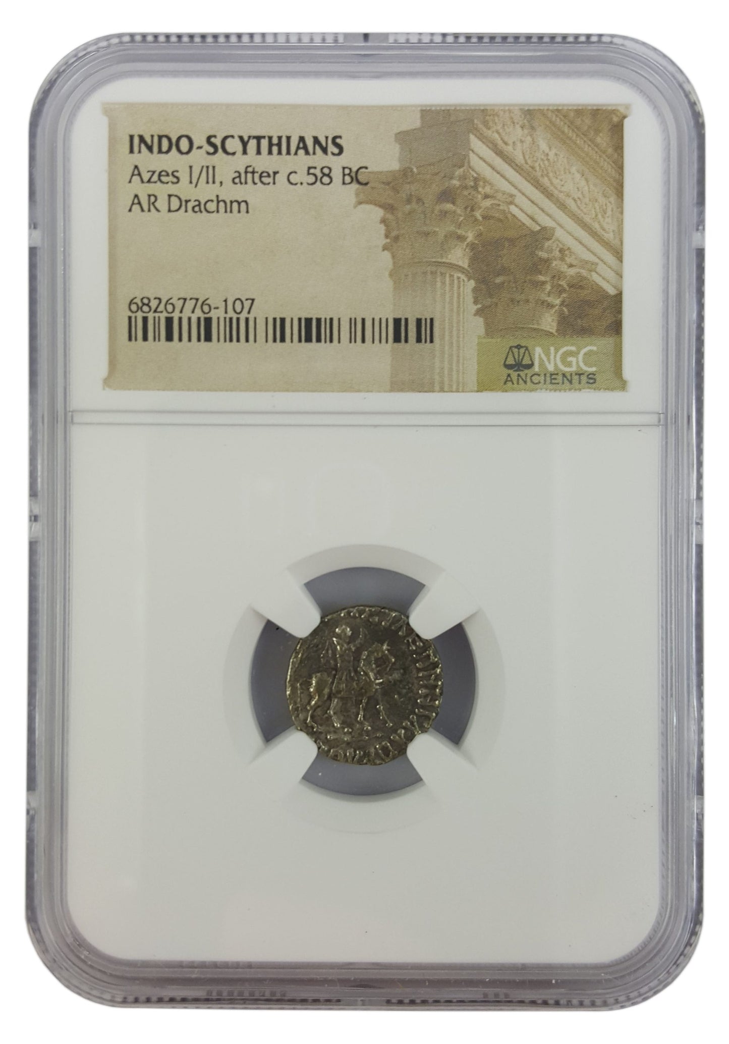 Journey of the Magi / Azes II silver, NGC Certified(PG)