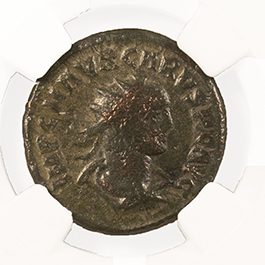 Roman antoninianus of Carus (282-283) NGC(F)