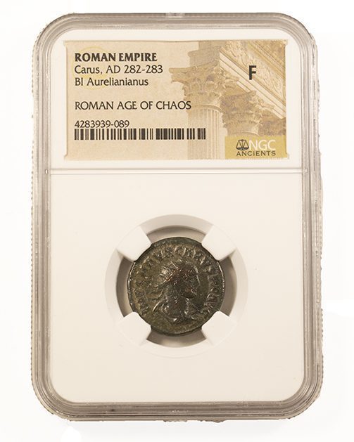 Roman antoninianus of Carus (282-283) NGC(F)