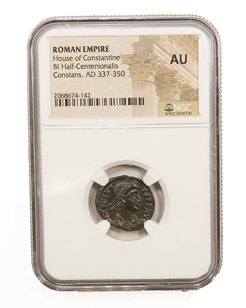 Roman AE of Constans (AD 221-350) NGC(AU)