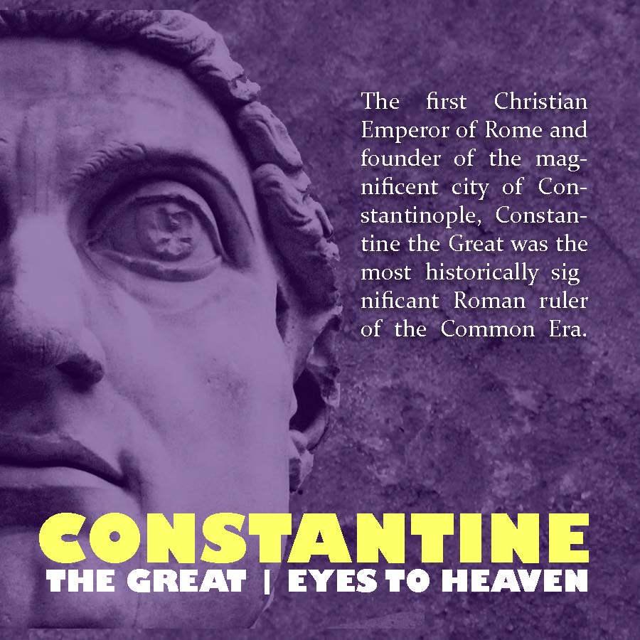 Constantine the Great: “Eyes to Heaven” Coin (One-Coin Box)