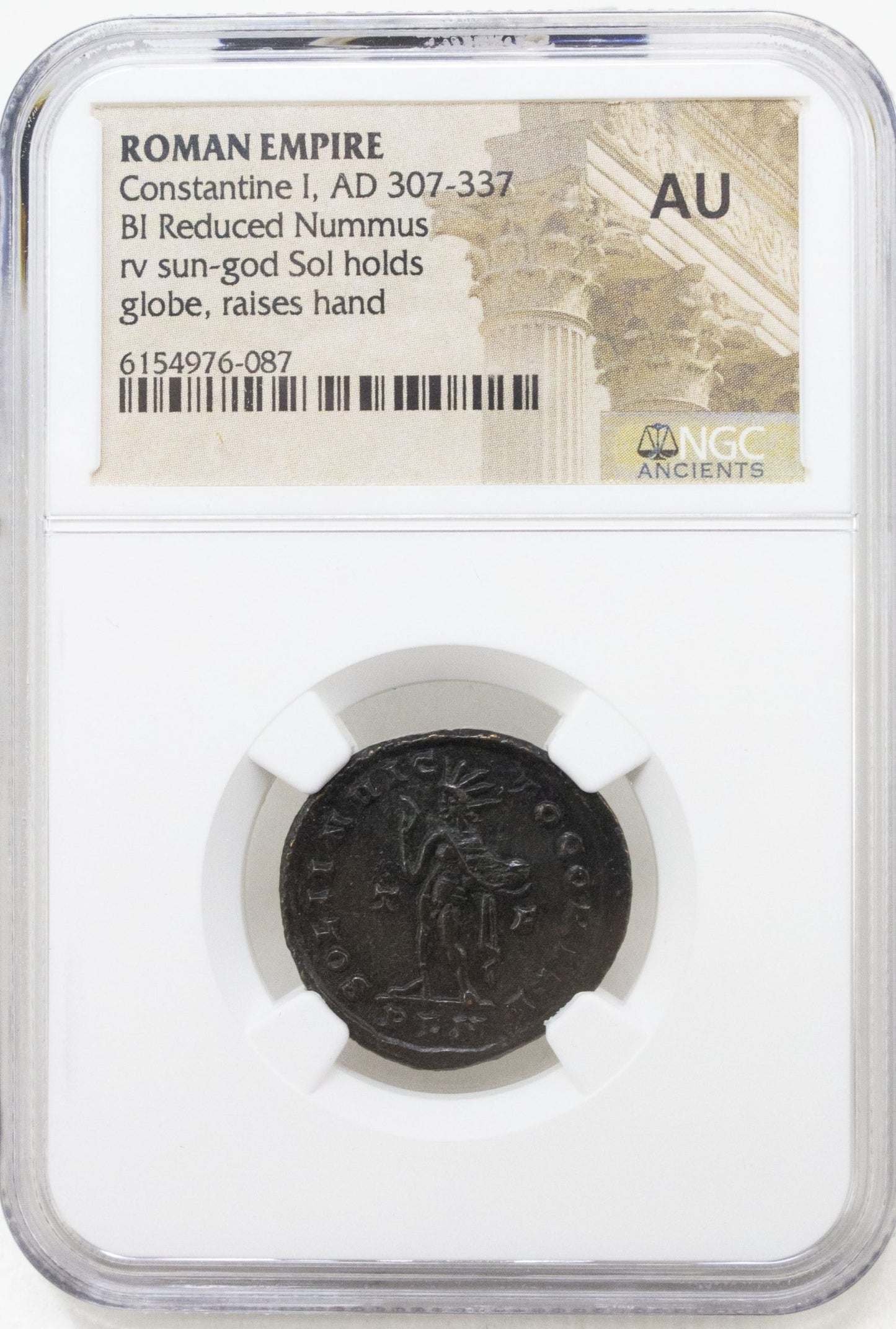 Roman AE of Constantine I, the Great (AD 272-337) Sol Invictus NGC(AU)