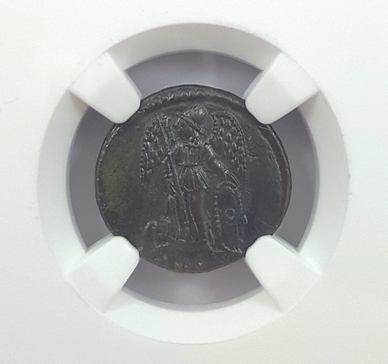 Roman AE of Constantinopolis (AD 330-346) Epfig Hoard NGC(CH-AU)