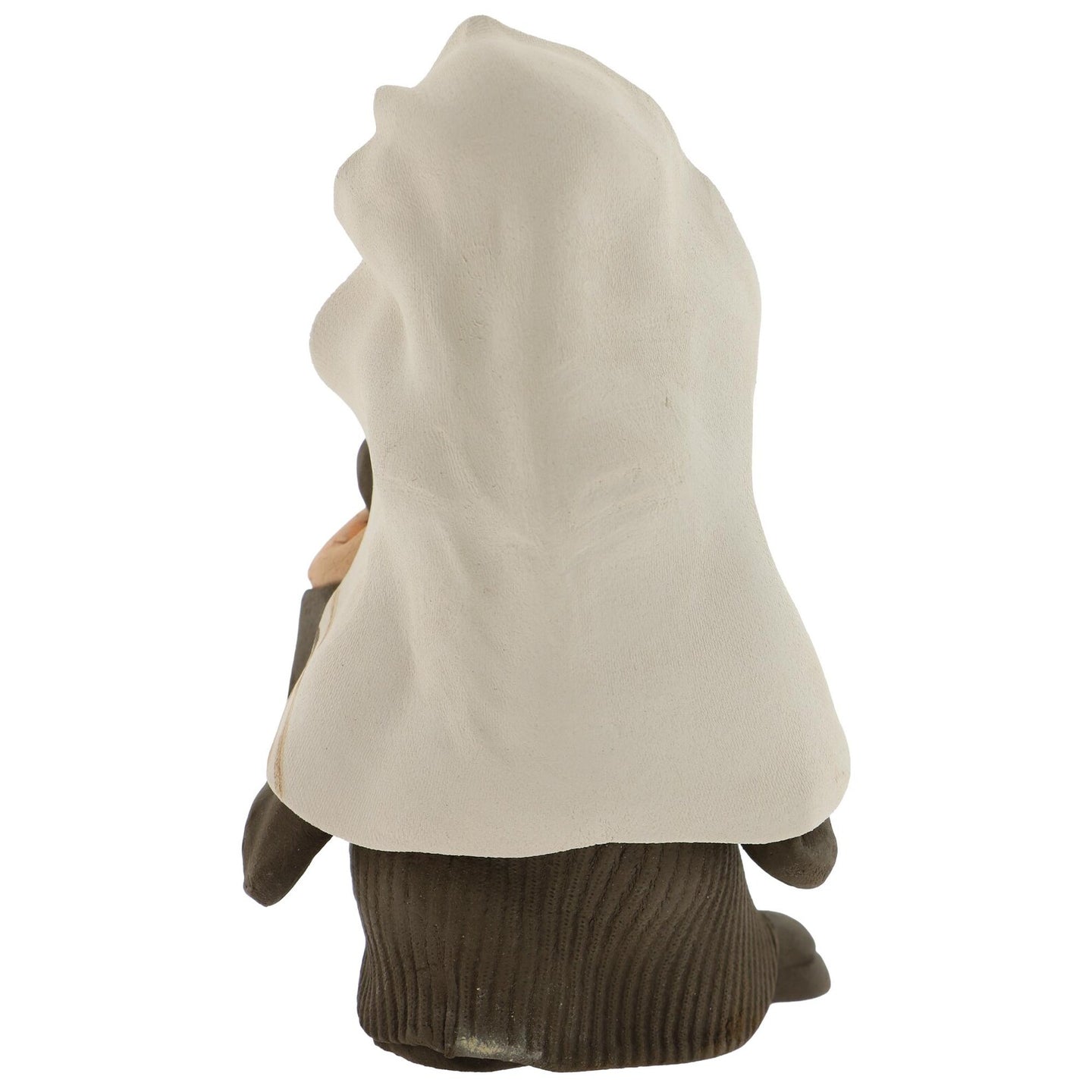 Handcrafted Ceramics figurine portraying a Rabbi holding a Torah Scroll