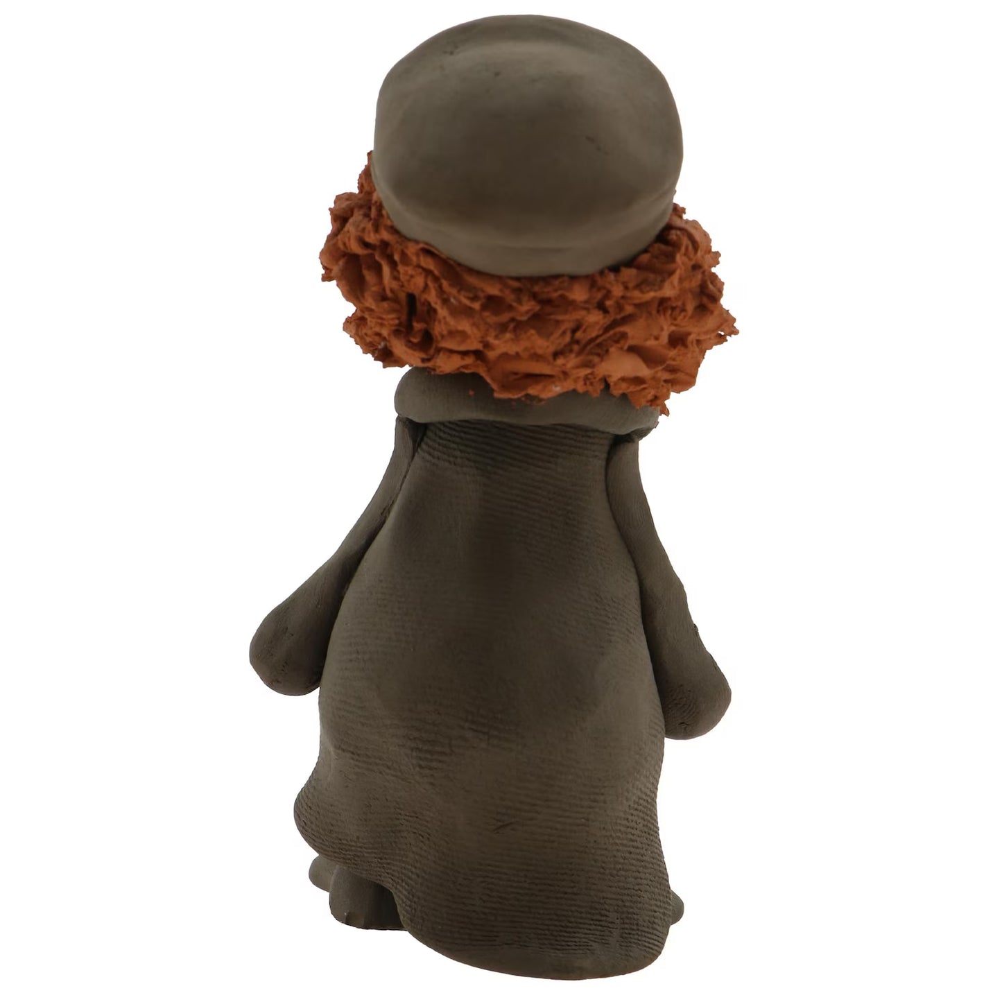 Handcrafted Ceramic figurine portraying a Jewish man Playing a Saxophone