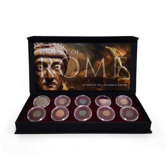 Fall of Rome: 10 Bronze Coin Boxed Collection