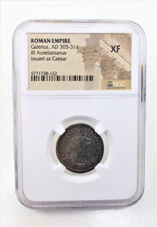 Roman AE of Galerius (AD293-311) NGC(XF)