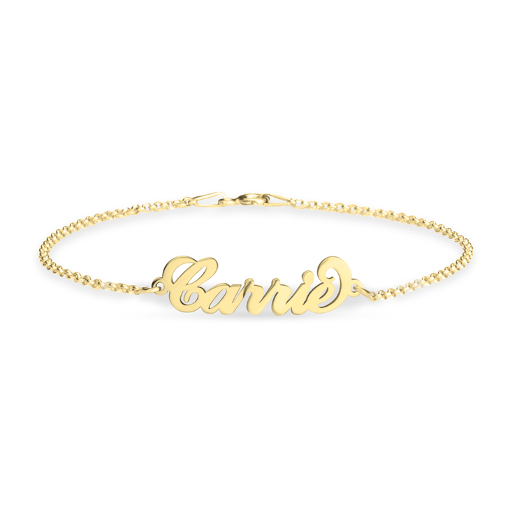 Carrie Style Name Bracelet