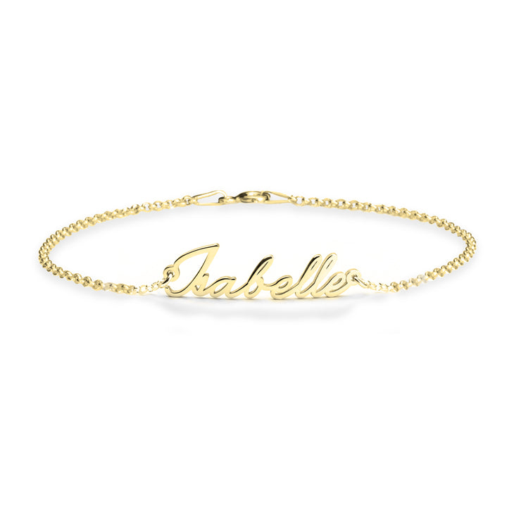 Custom Dainty Name Bracelet