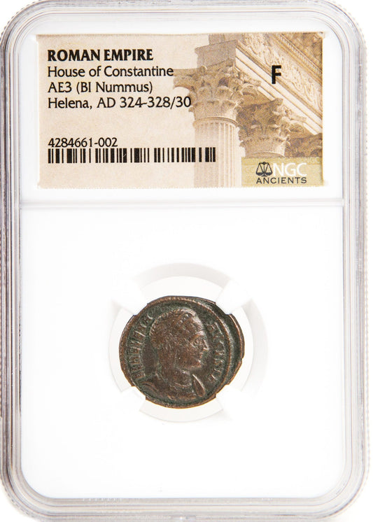 Roman AE of Helena (AD 324-337) NGC(F)