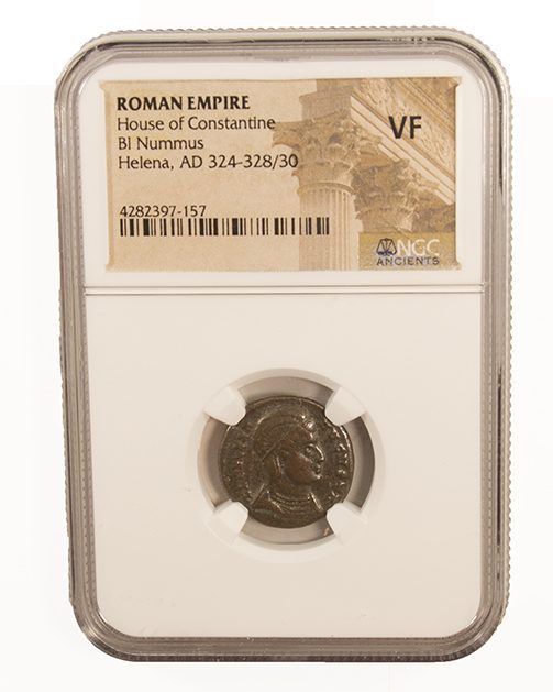 Roman AE of Helena (AD 324-337) NGC(VF)