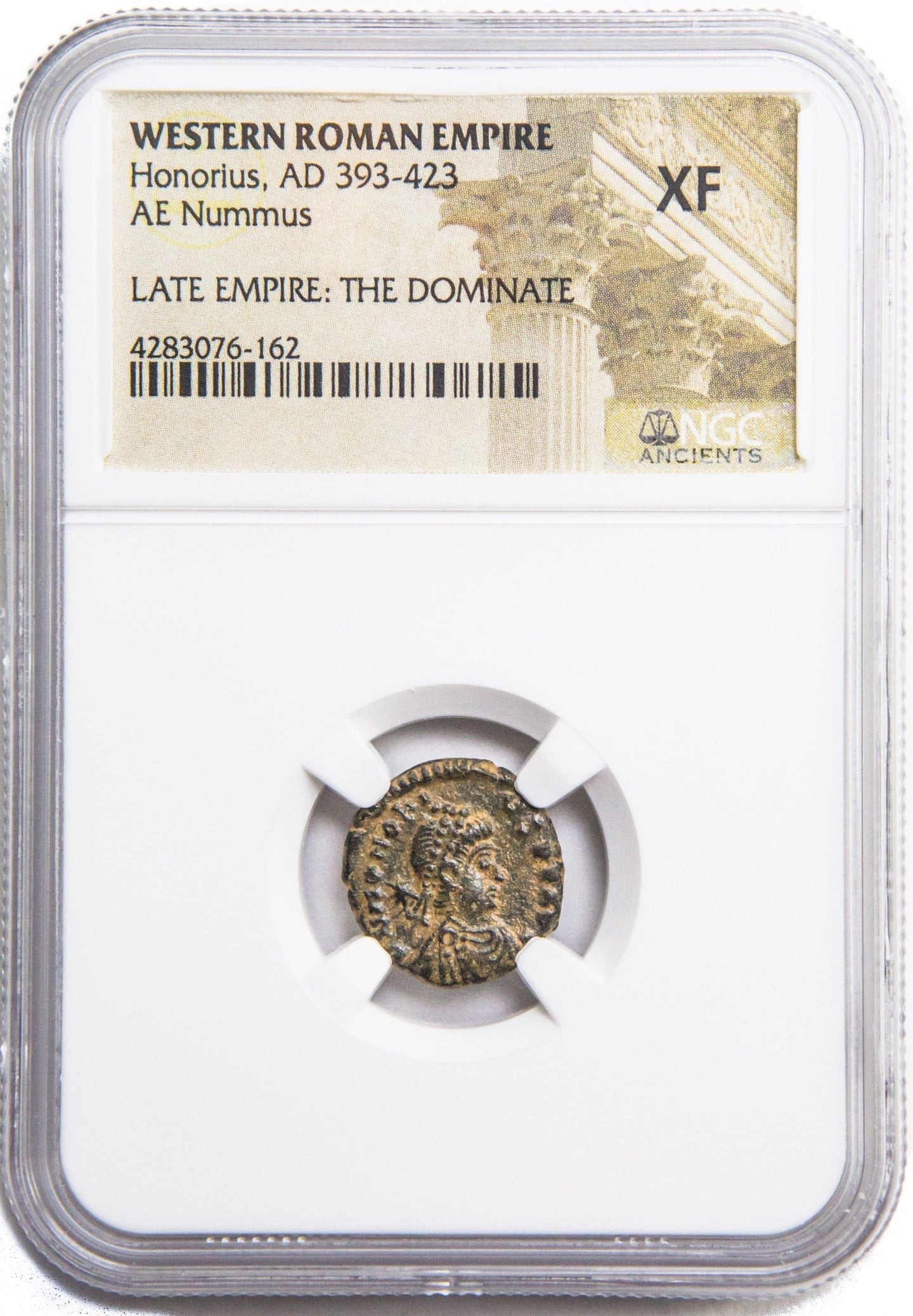 Roman AE of Honorius (AD393-423) NGC(XF)