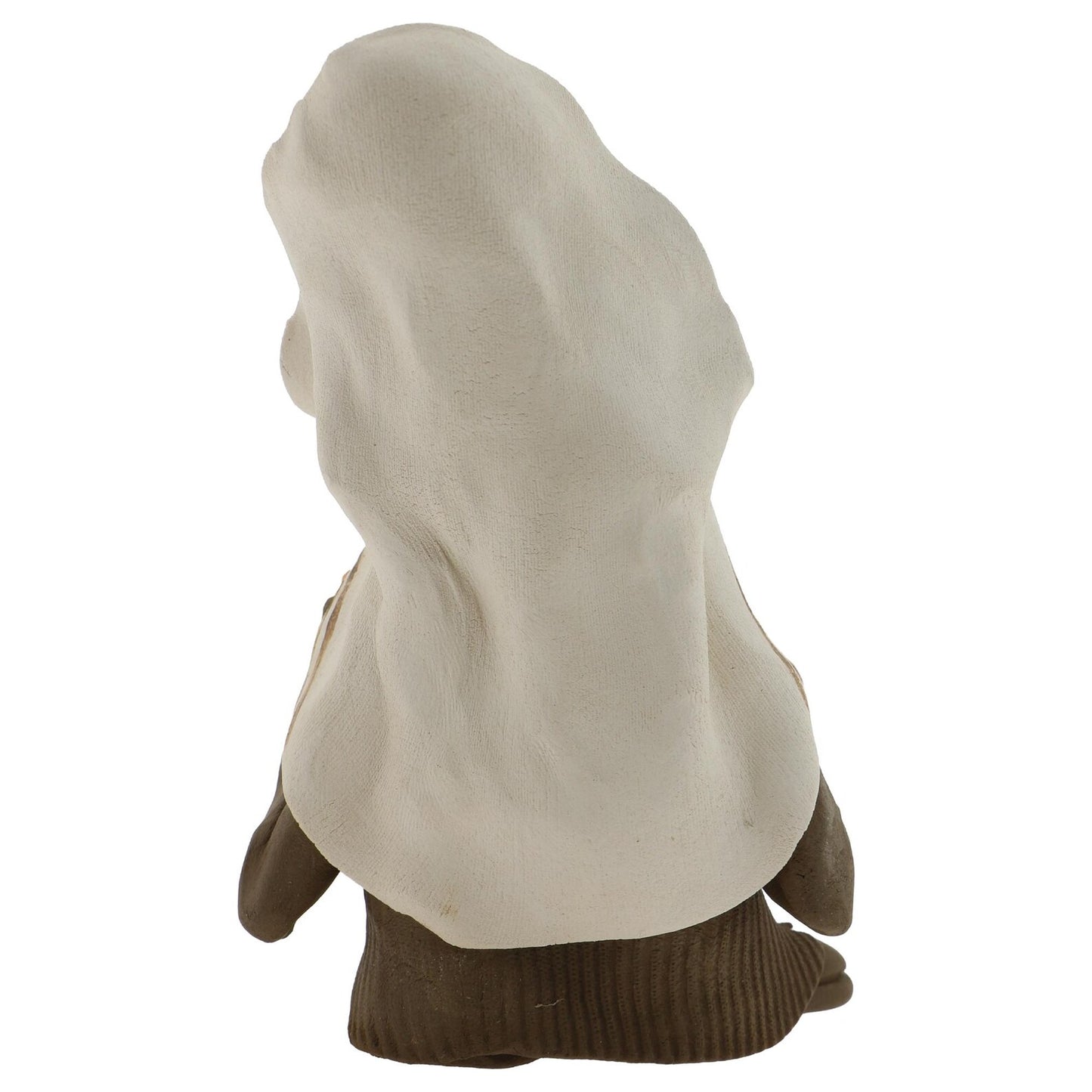 Handmade Ceramic Rabbi Reading Torah Figurine